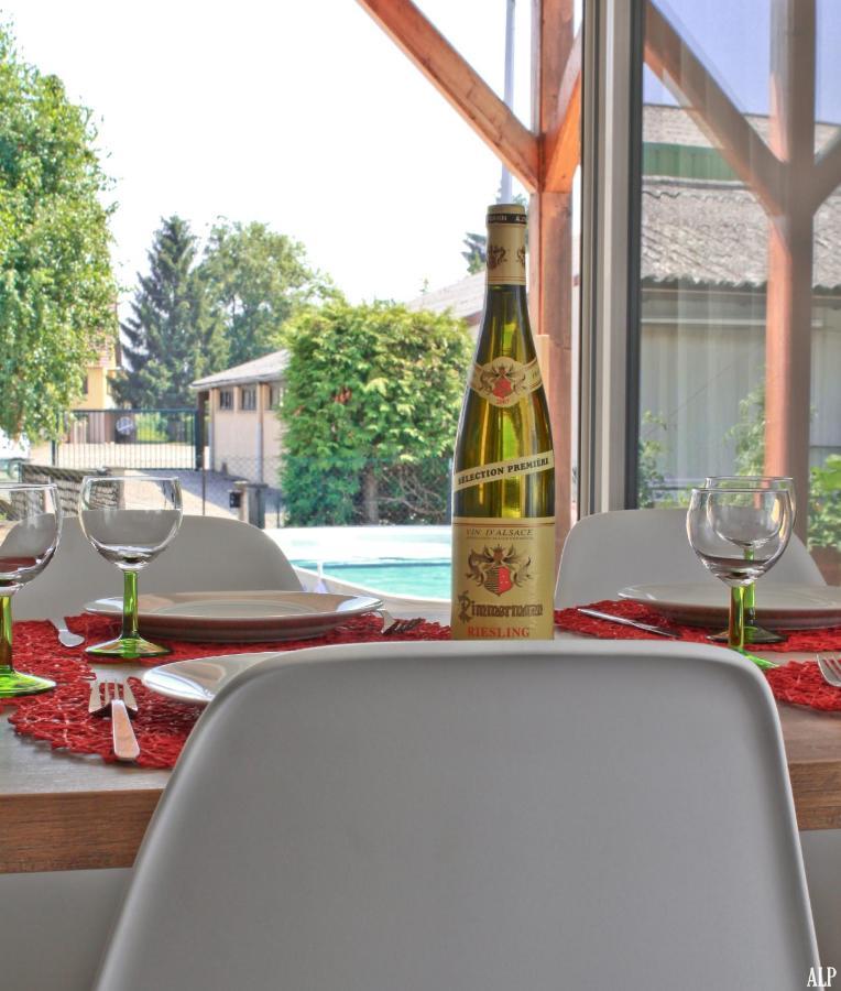 Ferienwohnung Les Coeurs De Cachemire Breuschwickersheim Exterior foto